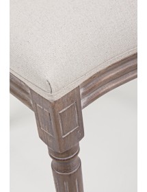 MOBILI 2G - SET 2 SEDIE LUIGI XVI SHABBY CHIC IN LEGNO MASSELLO