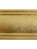 MOBILI 2G - CASSETTIERA CLASSICA LEGNO BIANCO INVECCHIATO ORO 79x50x144 VISTA  COLORE ORO