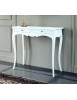 MOBILI 2G - CONSOLLE ARTE POVERA 2 CASSETTI IN LEGNO BIANCO L .96 H 80 P. 41