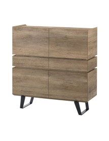 Mobili 2G - Madia Credenza Electa Quadra Target point moderna 120x50x126