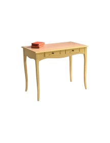 MOBILI 2G - CONSOLLE IN LEGNO BICOLORE GIALLO E NATURALE L.101 P.54 H.80