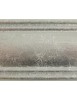 MOBILI 2G - Cassettiera 3 cassetti Classico Legno Shabby Bianco Argento 130x62x107 vista frontale colore argento