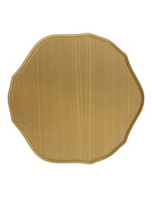 MOBILI 2G - Porta vaso Legno massello grezzo 28x28x75 vista frontale