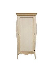 MOBILI 2G -  Armadio classico 1 porta legno grezzo 93X64X213 vista frontale