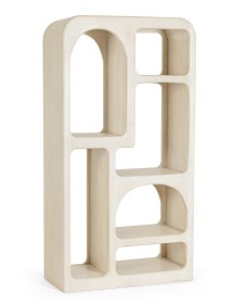 MOBILI 2G - LIBRERIA DESIGN LEGNO 6 RIPIANI L.90 P.33 H.160